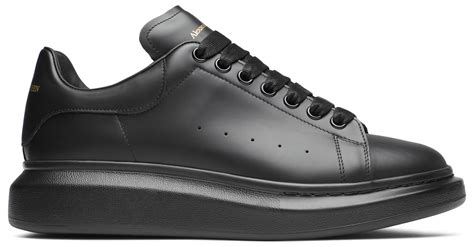 alexander mcqueen oversized sneakers black.